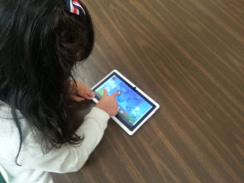 Learning Arabic on the Tablet
